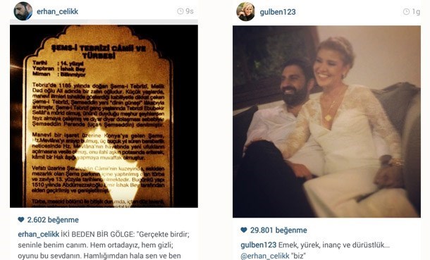 Eşinden Gülben'e Mevlanalı Aşk İlanı! Eşinden Gülben'e Mevlanalı Aşk İlanı!