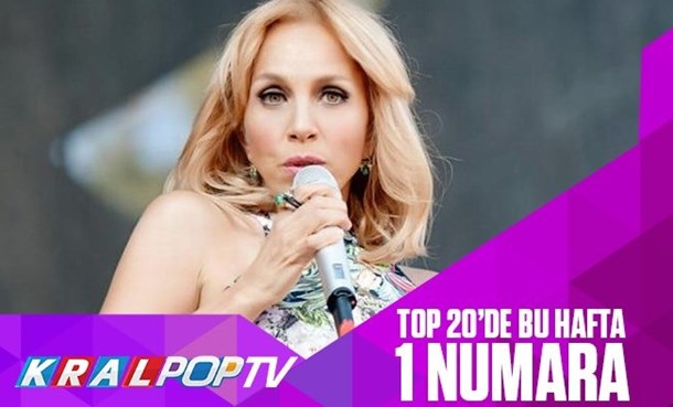  Sertab Erener Kral POP TV top 20 Listesi'nde 1 Numara!