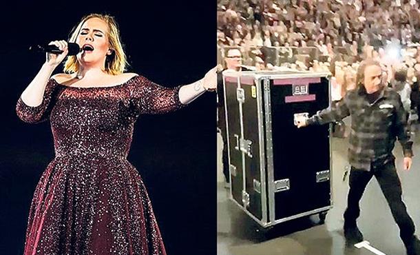 Sahneye Kutu İçinde Çıkıyor