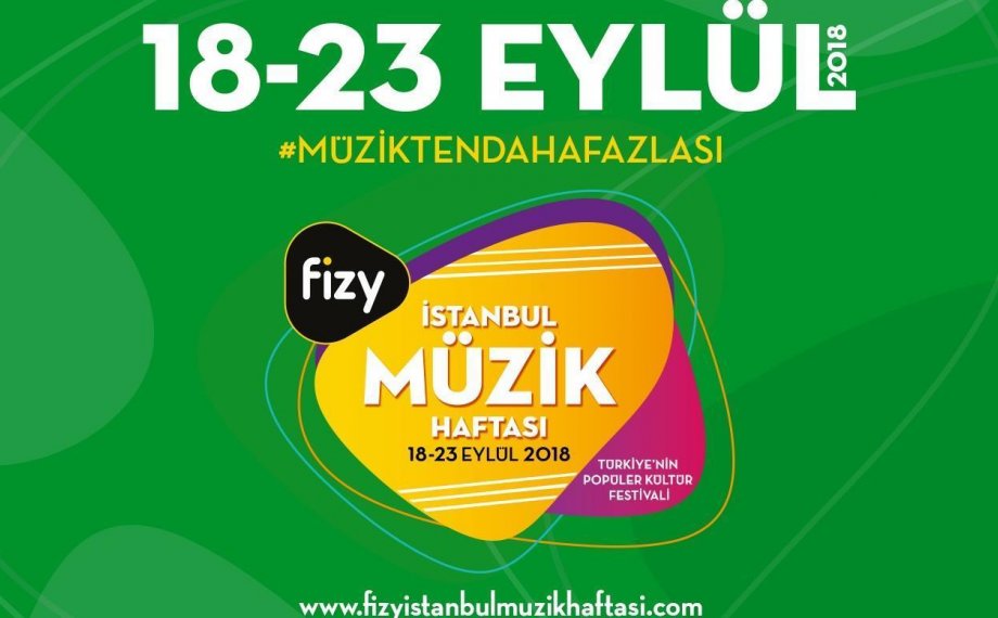 fizy İstanbul Müzik Haftası 18 Eylül'de Başlıyor!