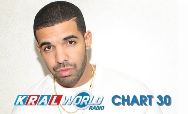 Kral World Chart 30’da  Drake 1 Numara!